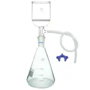 1000ml,Lab Suction Filtration Device,200ml Buchner Funnel,1Lit Erlenmeyer Flask