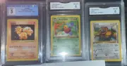 Pokémon Graded Cards. Weepinbell Tauros 1st Edition Vulpix Shadowless