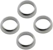 WUTONGMU 4/8PCS Exhaust Pipe Donut Seal Gasket Fit for Polaris Fit for Sportsman 600 700 800 RZR 3610047 Exhaust Donut Seal Gasket(4PCS)