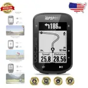 Wireless Cycle Computer with 5 Satellite GPS, 30H Battery & Waterproof Design