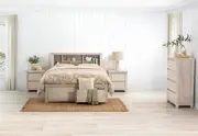 GALENE 4 Piece King Tall Chest Bedroom Suite
