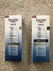 Brand New - Eucerin Face Immersive Hydration Daily Lotion & Night Cream 2.5oz ea