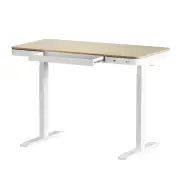 Standing Desk Motorised Electric Dual Motor Draw 120CM Oak