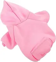 HYTROVE Pet Grooming Suit Fashionable Dog Hoodies with Hat and Pocket Comfortable Warmth for Your Furry Friend