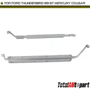 2Pcs Steel Gray Fuel Tank Straps for Ford Thunderbird 1989-1997 Mercury Cougar (for: Ford)