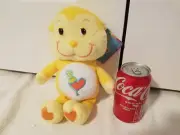 Nanco 2003 Plush Care Bears Playful Heart Monkey