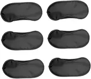 UTHCLO 20Pcs Black Sleeping Eye Patch Comfortable Eye Shade for Games Napping and Travel Lightweight and Durable Light Blocking Accessories