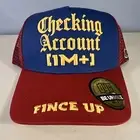 Checking Account Snapback Hat 1 Million Plus Fince Up NEW