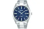 Lorus RX329AX9 Blue Dial Silver Stainless Steel Unisex Watch