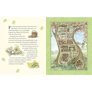 The Brambly Hedge Jigsaw Book/拼圖故事書《野薔薇村的故事》/Jill Barklem eslite誠品