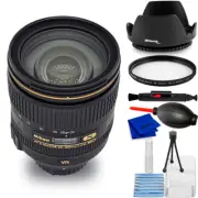 Nikon AF-S NIKKOR 24-120mm f/4G ED VR Lens 2193 - 7PC Accessory Bundle
