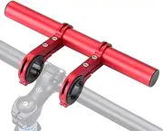 [Generic] Bicycles Handlebar Extender - Aluminum Alloy Rustproof Handlebar Extender Mount | Easy Installation Multifunctional Cycling Computer Mount for GPS Computer