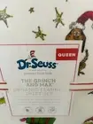 Pottery Barn Kids Grinch And Max Queen Flannel Sheet Set New Christmas Holiday