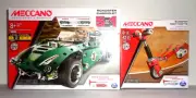 Meccano Roadster Cabriolet 18202 Pull Back + Scooter Trottinette Brand New Toys