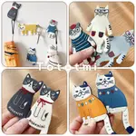 【現貨】日本🇯🇵KUSUGURU貓咪造型冰箱贴PVC鐵板磁鐵貼卡貓咪磁性掛鉤