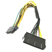 24Pin to 16Pin ATXs PSUs Main Power Adapter Cable for Computer