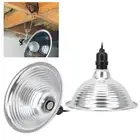 2Pcs Reptile Lamp Shade Fixture Heat Bulb Clamp Light Shade Accessories Part