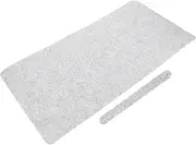 KICHOUSE Non Slip Large Felt Desk Pad Portable Office Desk Mat for Home and Study Versatile Cushion with Soft Surface Slip Base for Office Use and Decor