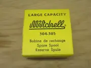 New GARCIA MITCHELL 304 305 FISHING REEL Spare Extra SPOOL Large Capacity 9104