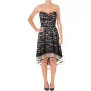 Aidan By Aidan Mattox Straplesss High-low Dress Msrp $295 Size 4 # 14B 280 NEW