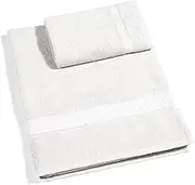 Caleffi Towel with Guest Cotton Ocean White - 61533