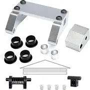 Dusledel Metal Drive Toggle Switch & Clevis Mount Compatible with La-Z-Boy Power Recliners, Silver, ON-OFF Operation, Quick Connect Terminal, Includes 4 Plastic Bushings