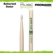 Pair of Promark Forward 7A Raw Hickory Nylon Tip Drumsticks - TXR7AN Drum Sticks
