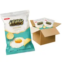 在飛比找momo購物網優惠-【華元】波的多洋芋片香煎荷包蛋風味59.5gX10入/箱(神