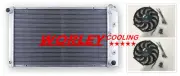 3Row Aluminum Radiator For 1973-1980 Chevrolet C10/C20/C30 74 75 76 + FANS 28"