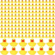 600 Pcs Mini Rubber Ducks in Bulk Bath Toy Squeak Tiny Ducks for Kids Bathtub...