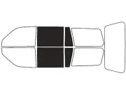 Avery Dennison NR Nano Ceramic IR Window Tint Kit Fits Mitsubishi Montero Sport