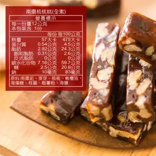 【采棠肴】-綜合禮盒(D)牛軋糖半斤+芝麻糖半斤+南棗核桃糕半斤