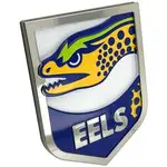 Fan Emblems NRL Eels 3D Chrome Car Badge - 11122-005A