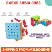 5x5 Magic Cube Super Smooth Puzzle Fast Speed Kid Toy Gifts Pressure Reliever AU
