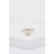 Mens Silver Skull Ring