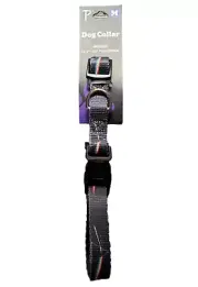NWT Perri's Pink Floyd Dark Side Of The Moon Prism Dog Pet Collar Medium 13.5-22