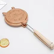 Sandwich Maker, Handheld Pie Iron, Sandwich Grill, Hand Toaster, Panini and Sandwich Press Maker Pan with Non Stick Plates, Detachable Handle, Stovetop Toasted Aluminum Flip Pan