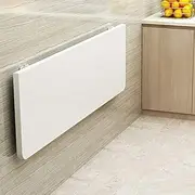 White Wall-Mounted Folding Table,Right Angle Floating Table,Computer Desk Trestle,Kitchen Dining Table,Children Study Desk,Workbench,Maximum Load 80kg (50x30/20x12in)