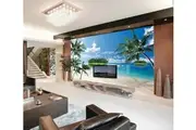3D Sea Coconut 888 Wall Murals Self-adhesive Vinyl Wallpaper Murals