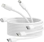 [Apple MFi Certified] iPhone Fast Charger 3Pack (6ft), iGENJUN USB C to Lightning Cable Power Delivery for iPhone 12/12 Mini/12 Pro/12 Pro Max/11/11 Pro/11 Pro Max/Xs Max/XR/X/AirPods Pro and More