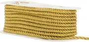 WRIGHTS Simplicity Large Metallic Twisted Cord 1/4" X18yd, Gold