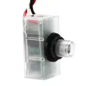 120-277V AC Dusk to Dawn Photocell Light Sensor, Outdoor Hard-Wired Post Eye ...