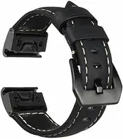 [MGTCAR] 26 22 20MM Watchband Straps For Garmin Fenix 7S 7 7X 5S 5 5XPlus 3HR 6X 6 6S Pro Enduro Quick Release Leather Easyfit Wrist Band