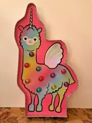 Brand New Justice Light Up Unicorn Lama