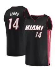 Tyler Herro #14 Heat On Court Replica Jersey Men's