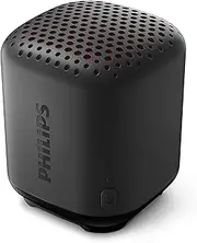 Philips Audio Bluetooth Speaker S1505B/00 (Durable and IPX7 Waterproof, 8 Hours’ Playback Time, Passive Bass Radiator, 20-m Range, Incl. Lanyard) Black