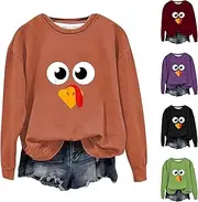 [Generic] Womens Thermal Underwear Cold Weather Round Neck Casual Long Sleeve Top Sweatshirt Couple Or Family Thermal Underwear for Women Tops