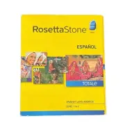 Rosetta Stone Spanish (Latin America) Level 1 & 2 Version 4 Language Course
