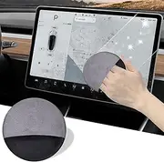 Car Touch Screen Wipes, Dashboard Display Cleaning - Includes Microfiber Cloth - Screen Cleaner Tool for Car Interior