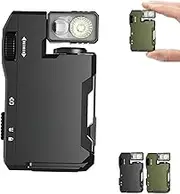 G5 EDC Light 400 Lumens, G5 Rechargeable EDC Flashlight, Super Bright 3 Modes EDC Flashlight, 180° Rotation, Dual Light, for Outdoor, Emergency & Daily Carry (Black)
